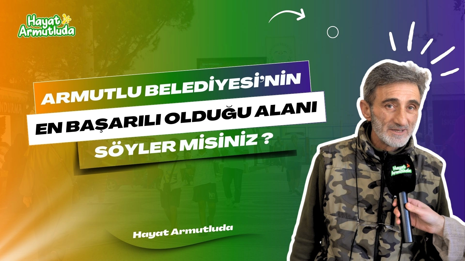 Armutlu Belediyesi'nin En Başarılı Alanı | Yalova Sokak Röportajları