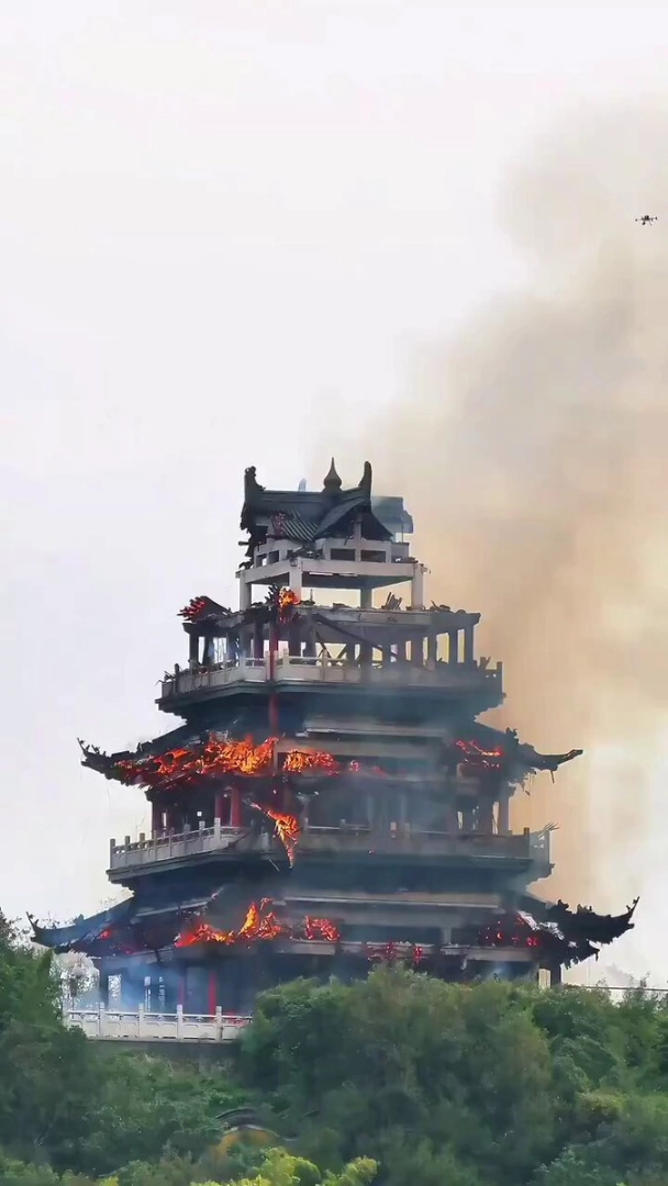 1500 Yıllık Yongqing Tapınağı'nda Yangın: Tütsü Kaynaklı İhmal