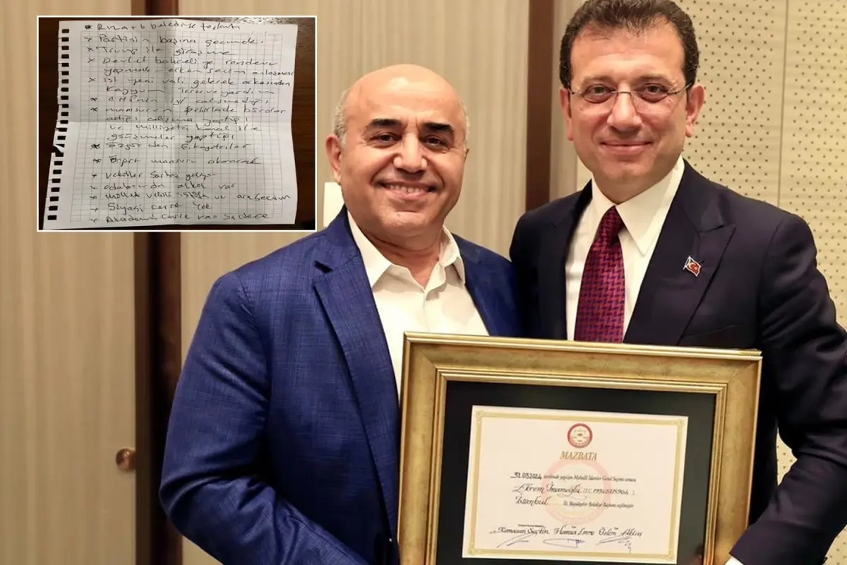 İmamoğlu Danışmanından Şok Notlar: Vekiller Sarhoş Geliyor