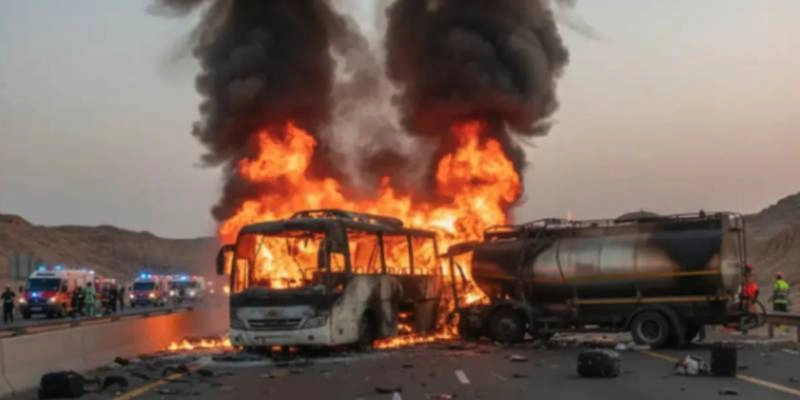 Suudi Arabistan'da Hacı Otobüsü Kazası: 45 Ölü