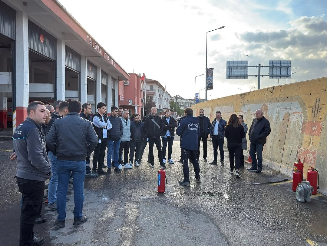 Marmaragaz Personeline Yalova İtfaiyesi Yangın Eğitimi