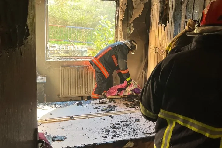 Subaşı'nda Elektrik Yangını: Daire Küle Döndü, Can Kaybı Yok