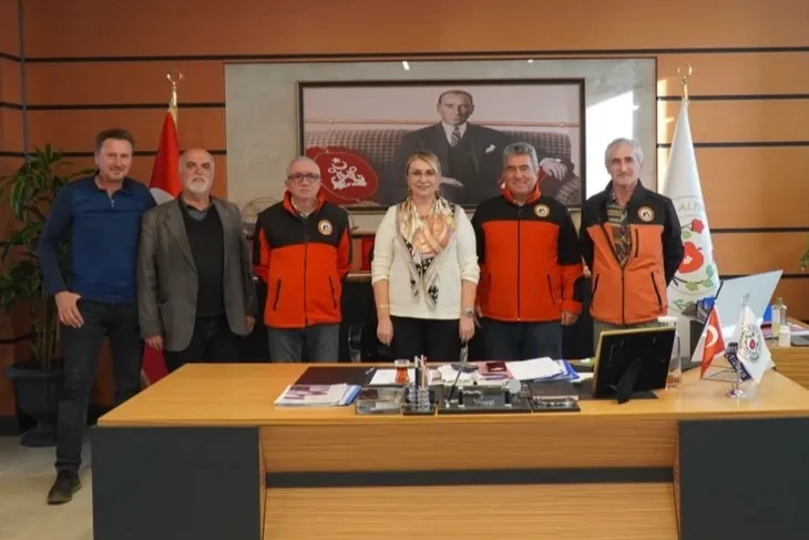 MAG-DER, Altınova Belediye Başkanı Fazlaca'yı Ziyaret Etti