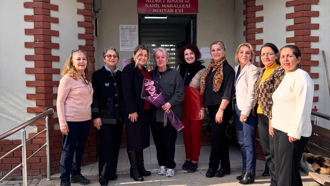 Yalova'da Kadın Muhtarlar 5 Aralık Dünya Kadın Hakları Günü'nde Ziyaret Edildi