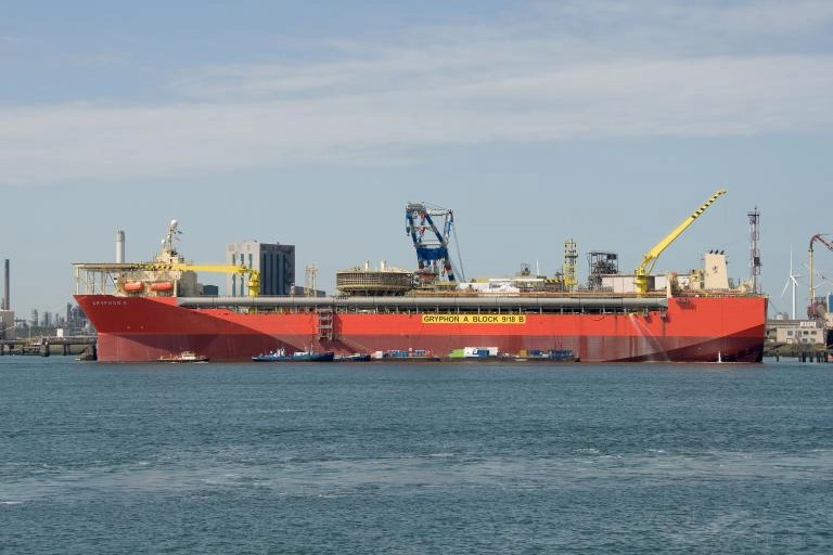 Dev FPSO Gemisi Gryphon A Çanakkale Boğazı'ndan Geçti: Yalova'ya Ulaşacak