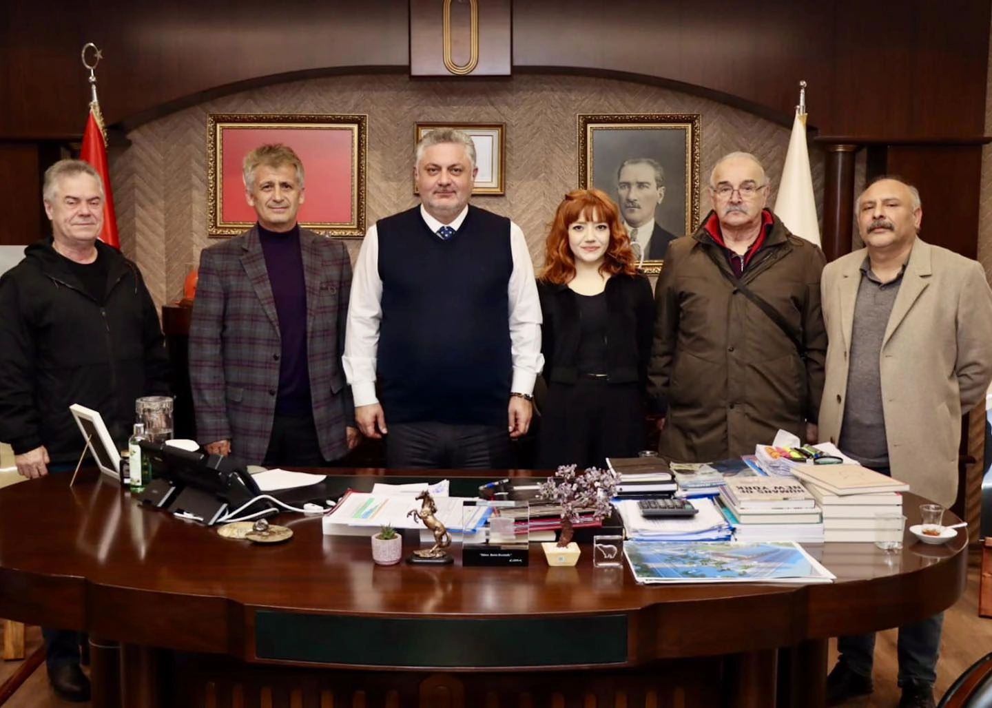 Başkan Mehmet Gürel Yalova Güç Birliği Derneği'ni Ağırladı