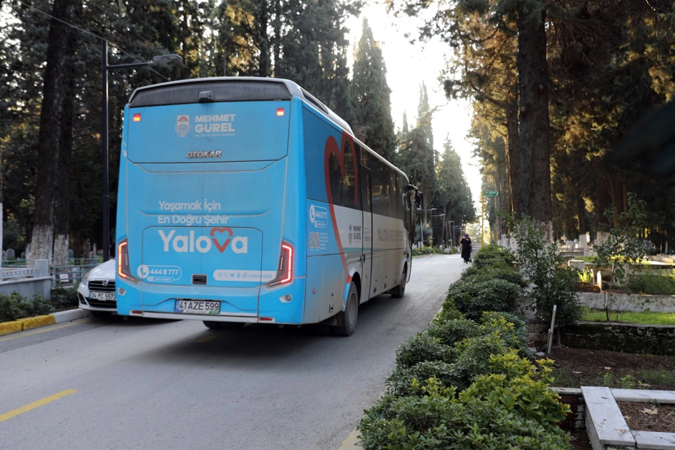 Yalova'da Cuma Günleri Ücretsiz Kabristan Ulaşımı - 5 Hat Detayları