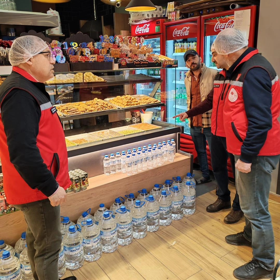 Yalova'da Yeni Yıl Öncesi Gıda Denetimleri Hızlandı