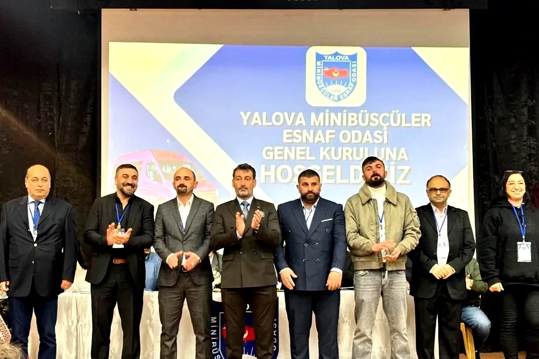 Erhan Baş Yalova Minibüsçüler Esnaf Odası Başkanlığını 3. Kez Kazandı