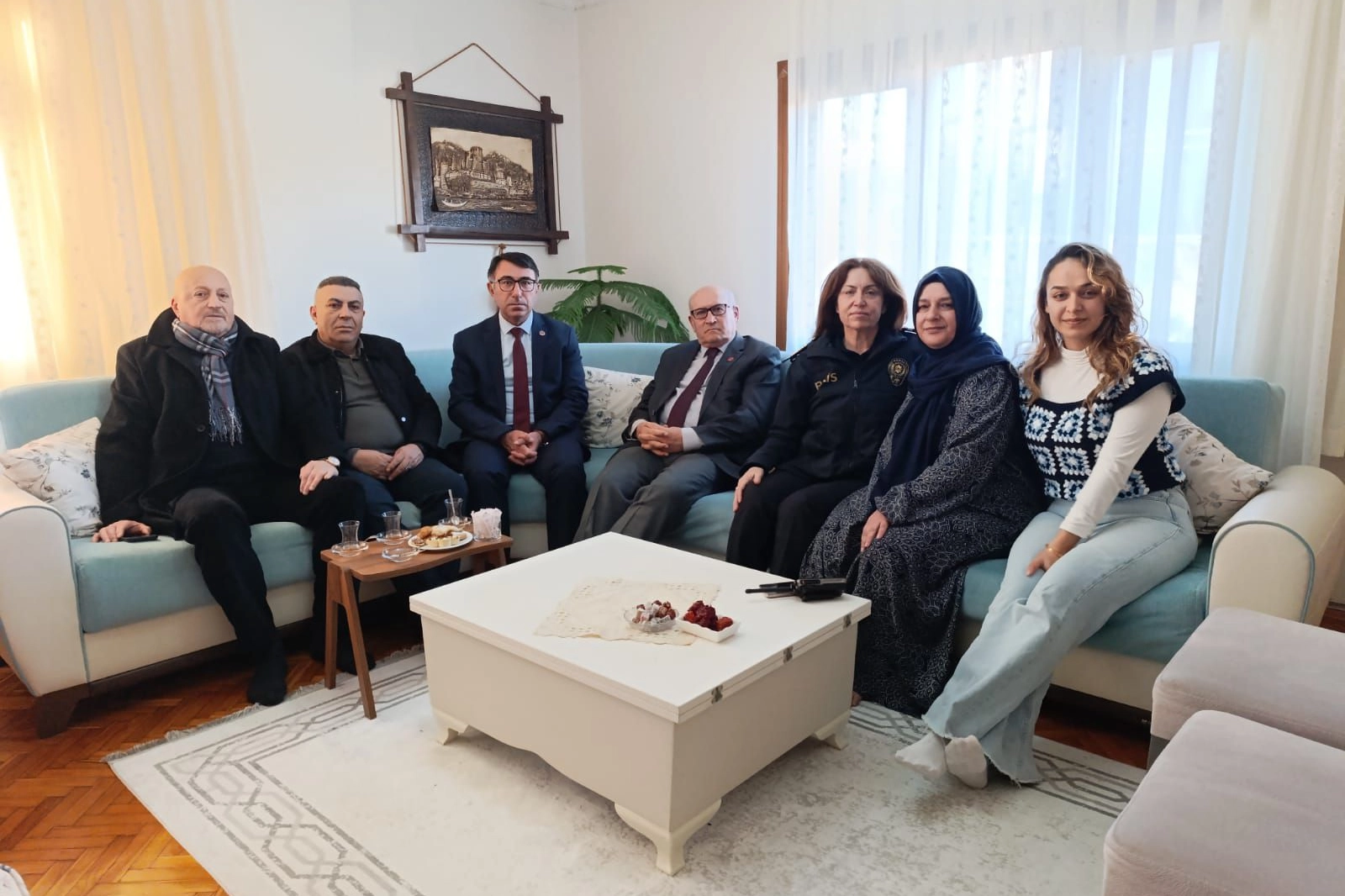 TEMAD Yalova'dan Şehit Polis Turgut Külünk Ailesine Ziyaret ve Destek