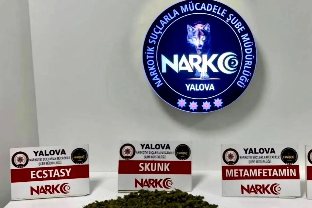 Yalova'da Büyük Narkotik Operasyonu: 81 Hap ve 576 Gram Uyuşturucu Ele Geçirildi