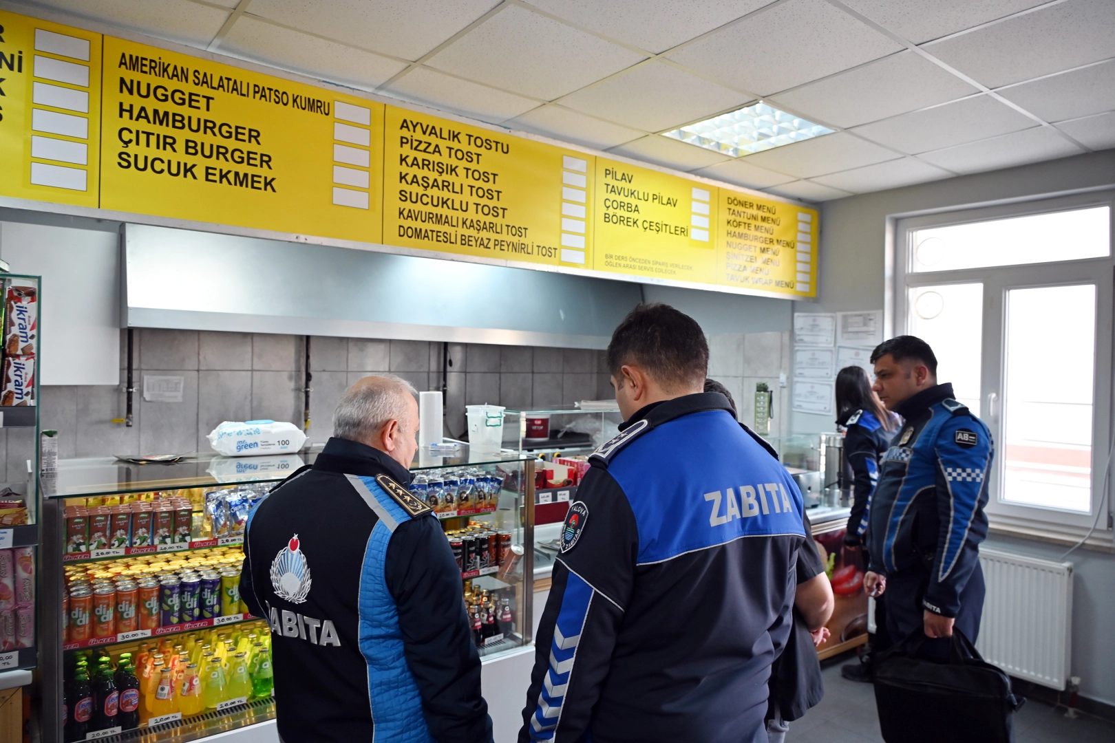 Yalova'da Okul Kantinlerinde Zabıta Denetimi: Hijyen ve Gıda Güvenliği
