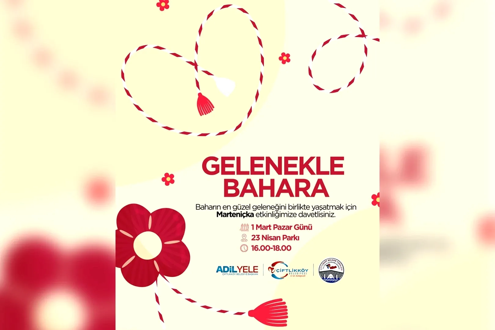 Marteniçka Geleneği Çiftlikköy'de 1 Mart'ta Canlanacak