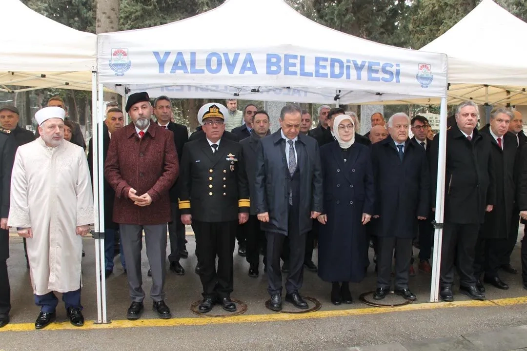 Yalova'da 18 Mart Çanakkale Zaferi ve Şehitler Törenle Anıldı