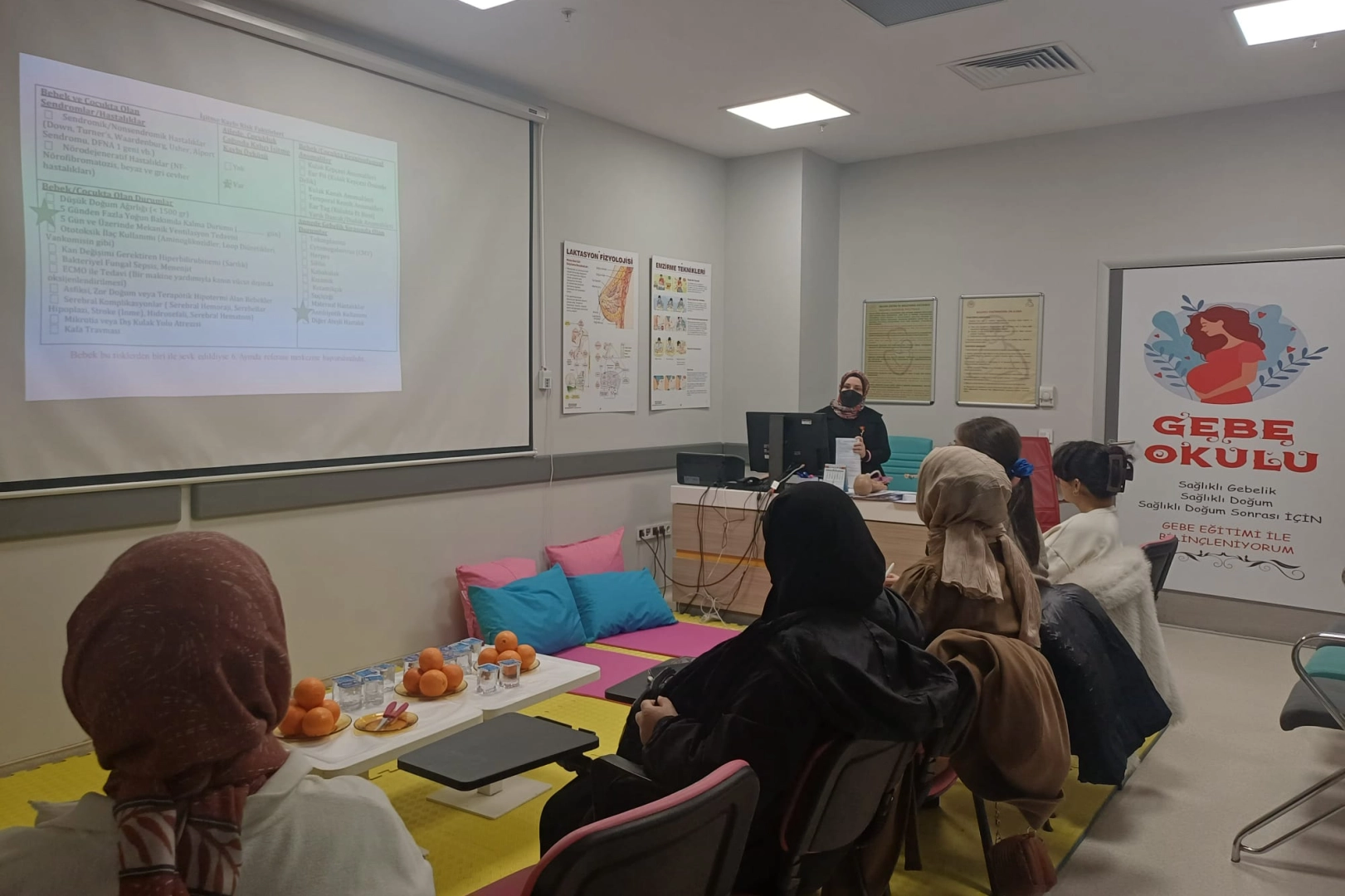 Yalova Gebe Okulu 3. Eğitim Tamamlandı: Anne Adaylarına Özel Program