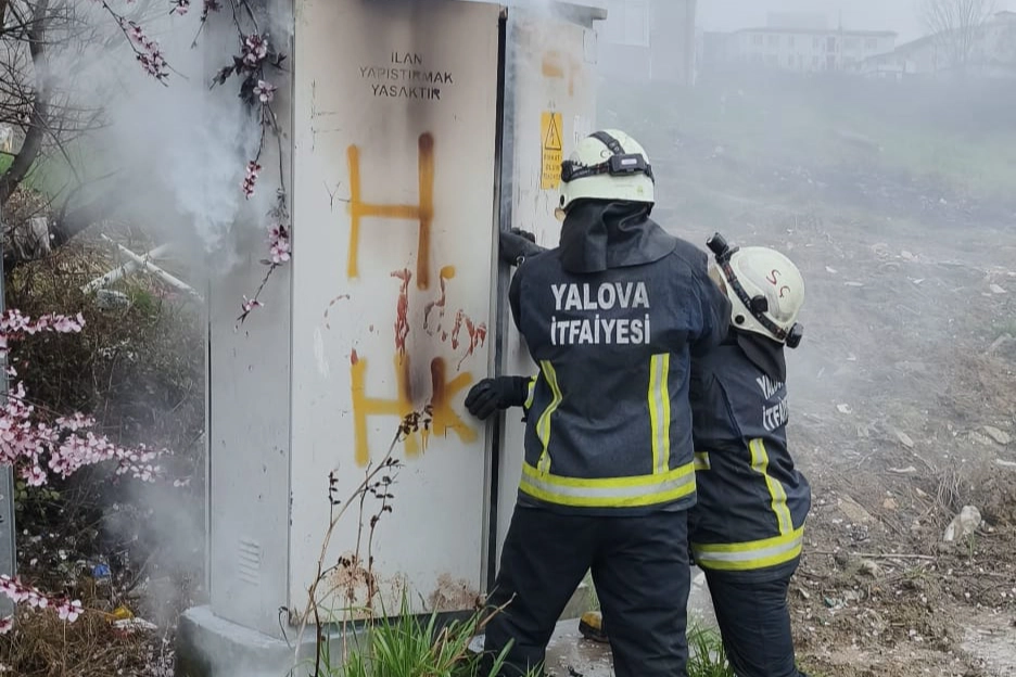 Yalova İtfaiyesi Ramazan Bayramı'nda 14 Olaya Müdahale Etti