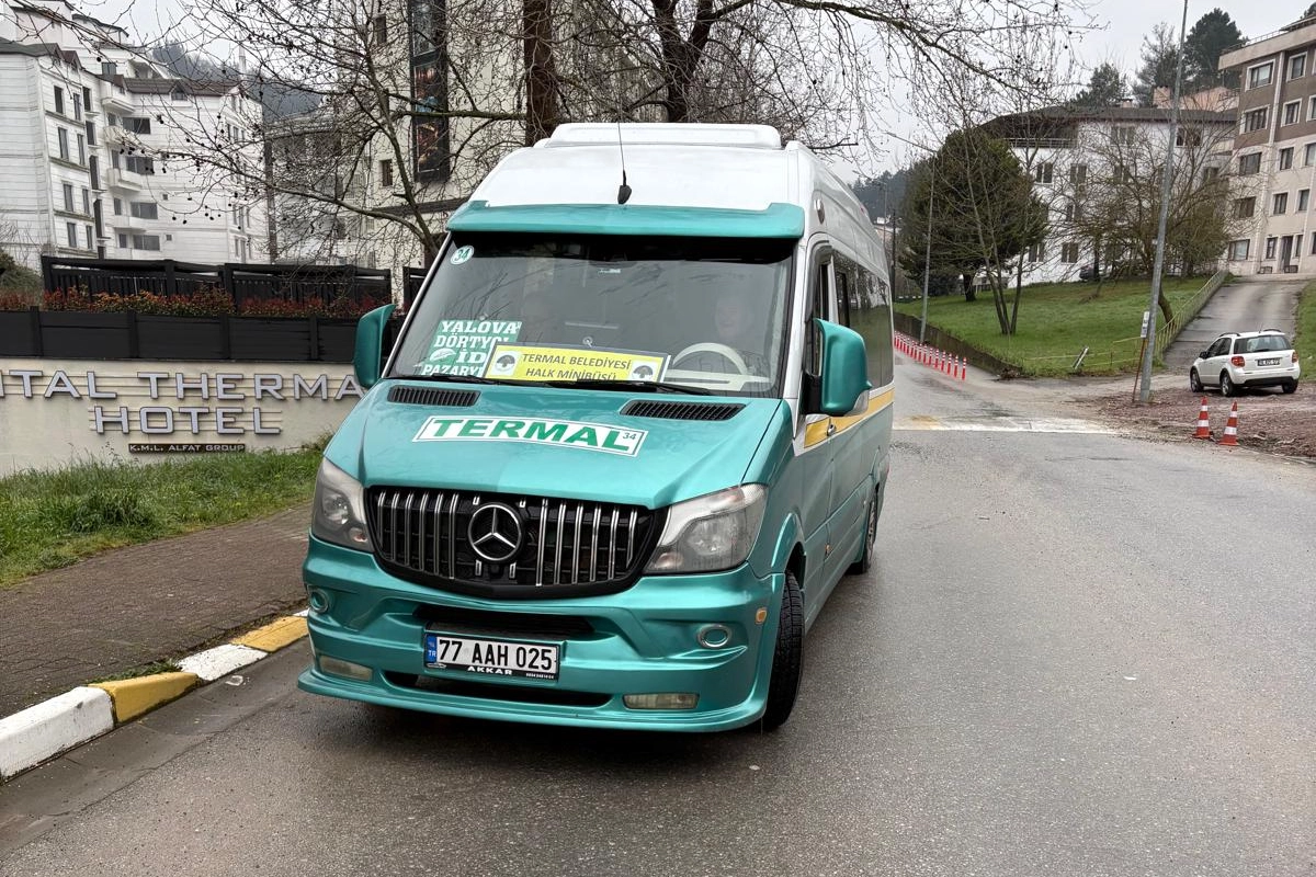 Termal'de Halk Minibüsleri Sıkı Denetime Tabi Tutuldu