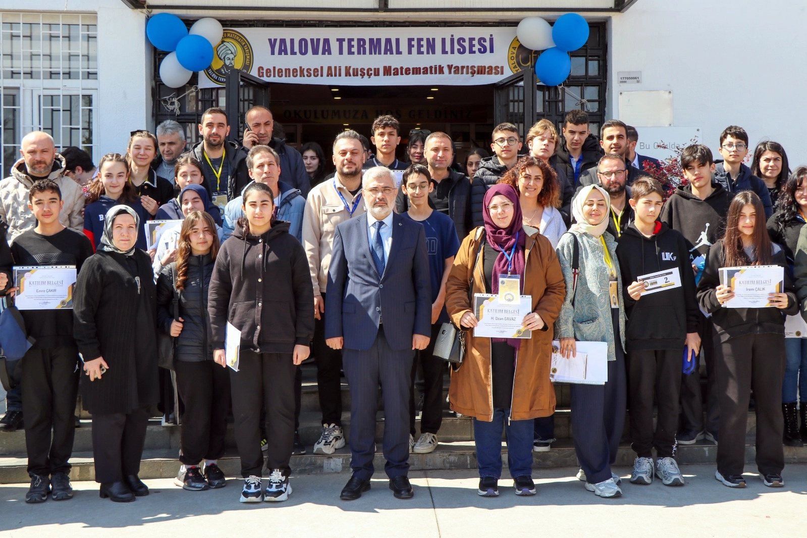 Yalova'da 11. Ali Kuşçu Matematik Yarışması: 29 Okuldan Öğrenciler Yarıştı