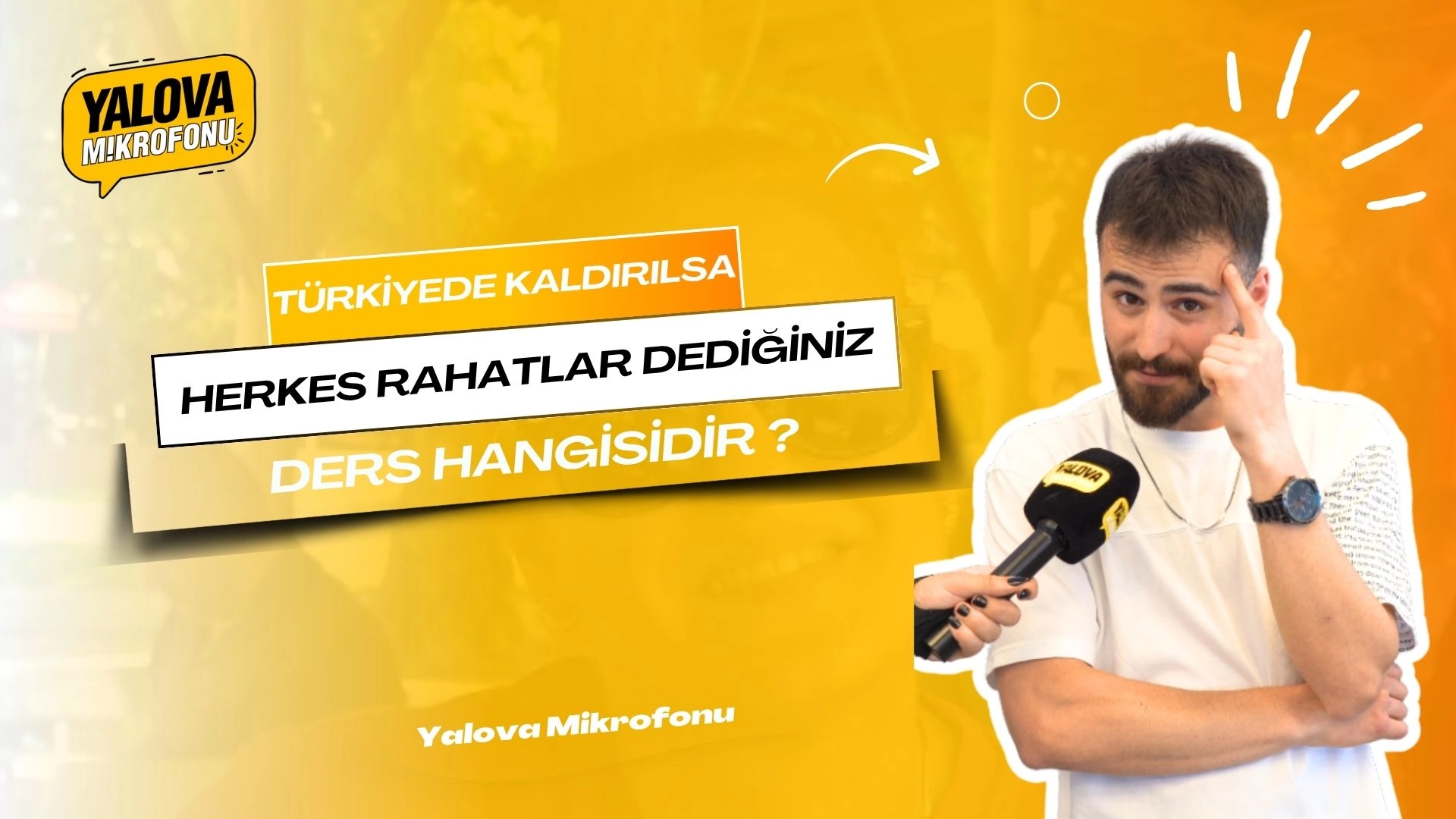 Türkiye'de Kaldırılsa Herkes Rahatlar Dediğiniz Ders Hangisi?