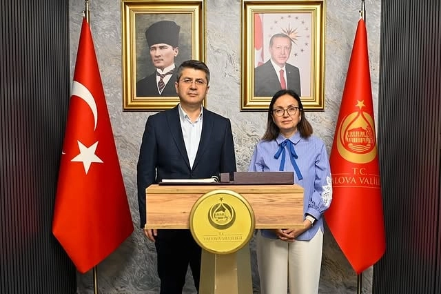TBMM Genel Sekreteri Kırbıyık Yalova Valisi Kaya'yı Ziyaret Etti