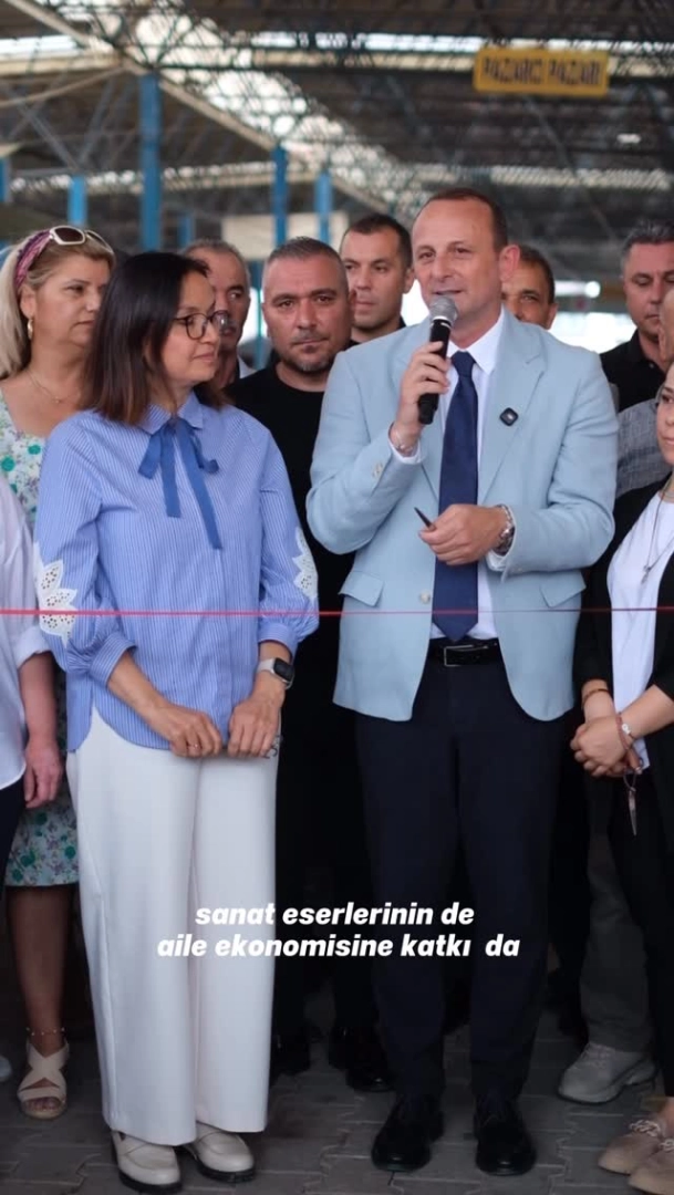 Çiftlikköy Kadın El Emeği Pazarı Açıldı - Her Cuma Süyünç'te