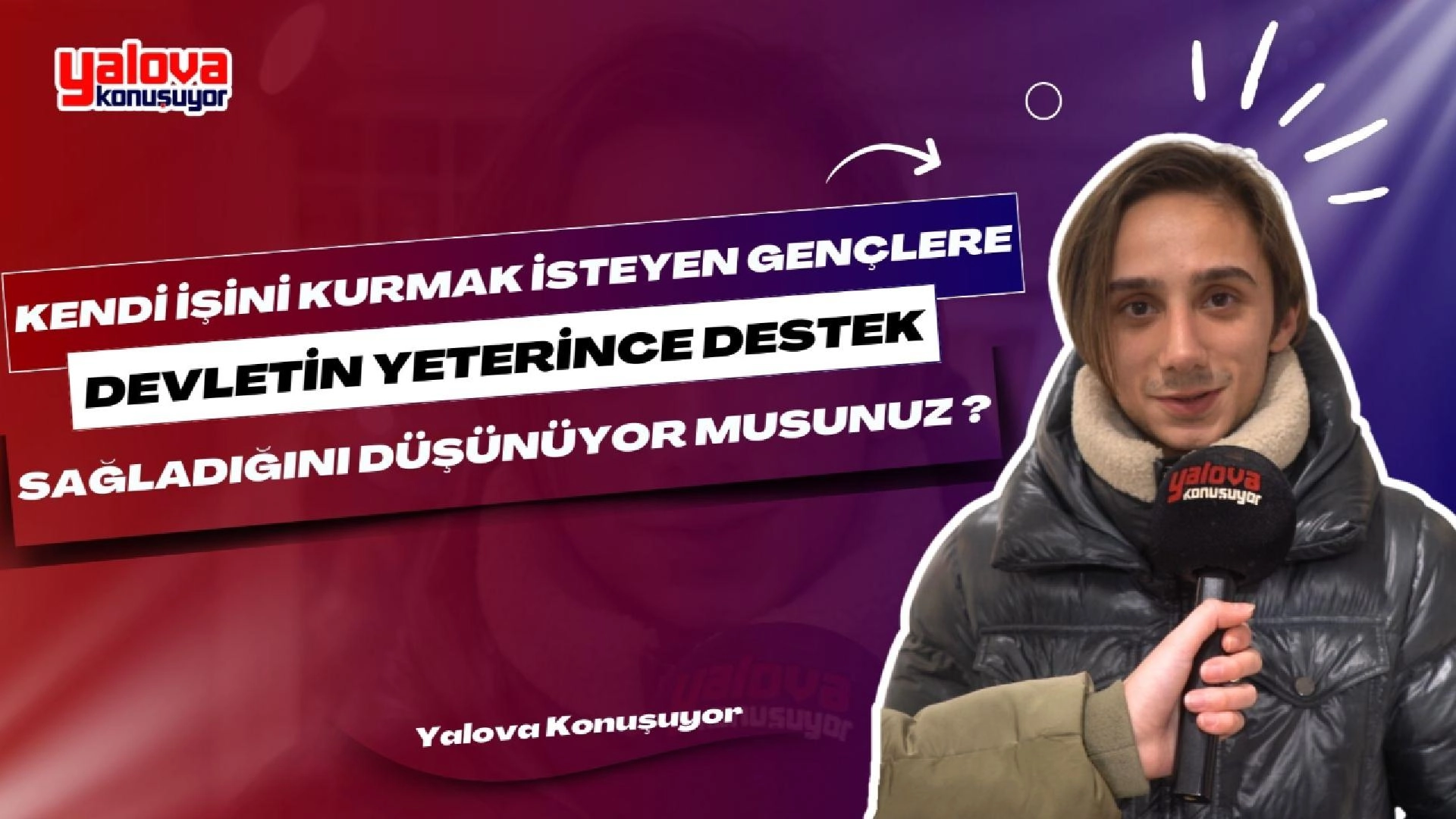 Genç Girişimcilere Devlet Desteği Yeterli mi? Yalova Sokak Röportajı