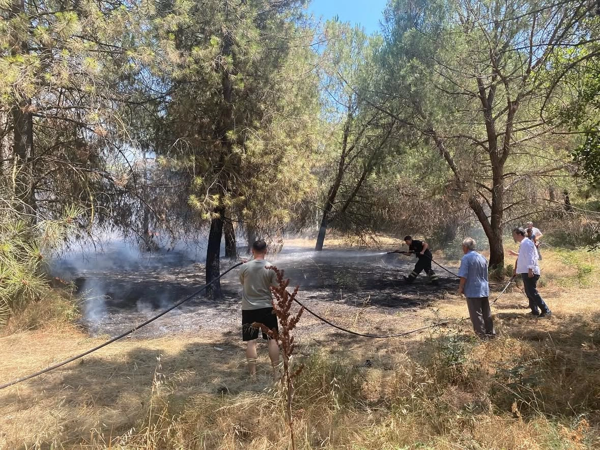 Subaşı'nda Okul Altında Yangın: İtfaiye Hızlı Müdahale Etti