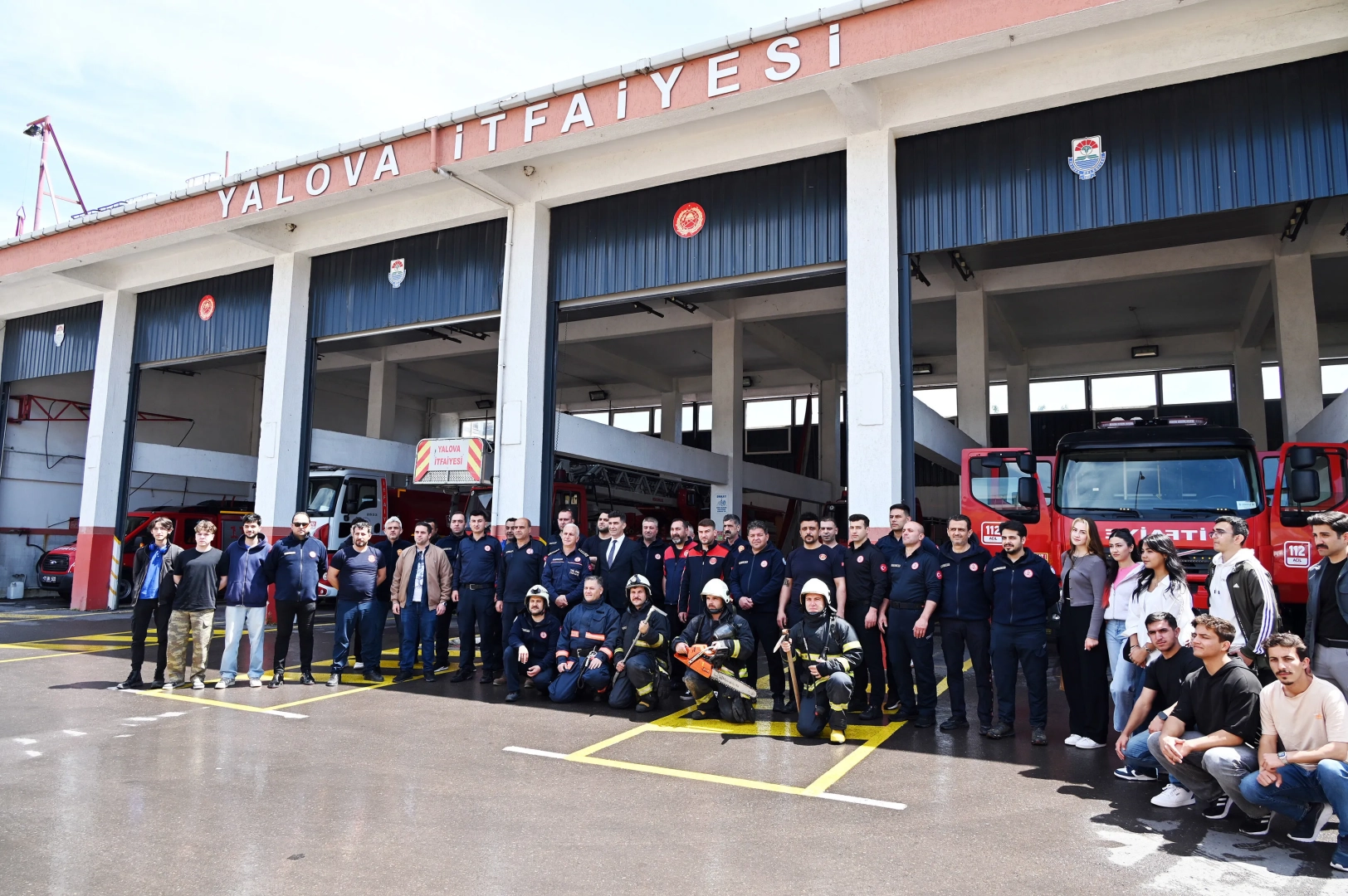 Yalova İtfaiye Unvan Değişikliği Sınavı: Parkurda Zorlu Test