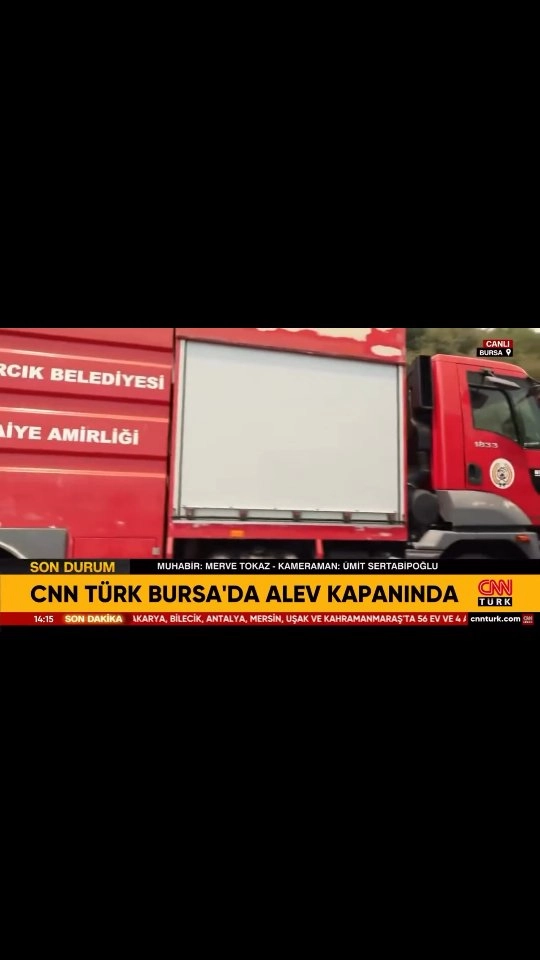 Kestel Orman Yangını: Çınarcık İtfaiyesi Aktif Destek Veriyor