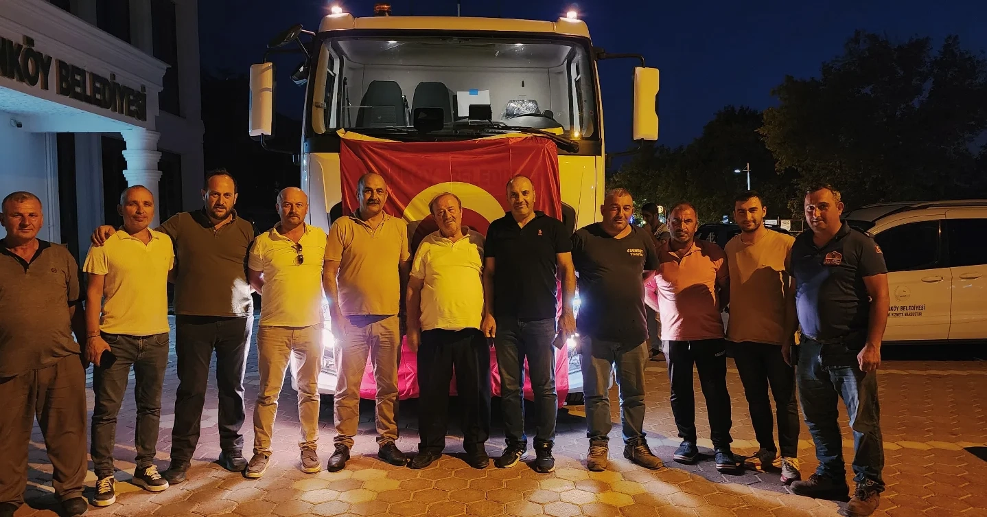 Esenköy'e Yeni Arazöz: Temizlik, Sulama ve Orman Yangını Müdahalesi