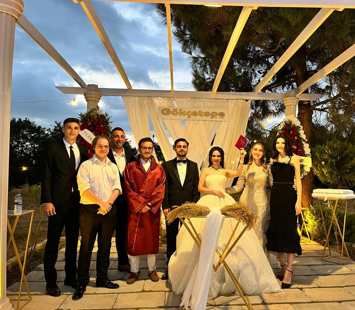 Termal'de Burak ve Minel'in Nikah Töreni: Mutlu Evliliğe İlk Adım