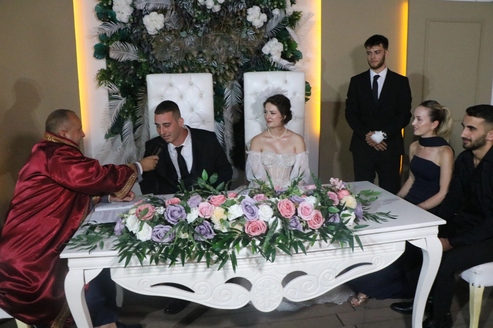 Çınarcık Belediye Başkanı Avni Kurt Nikah Şahitliği Yaptı