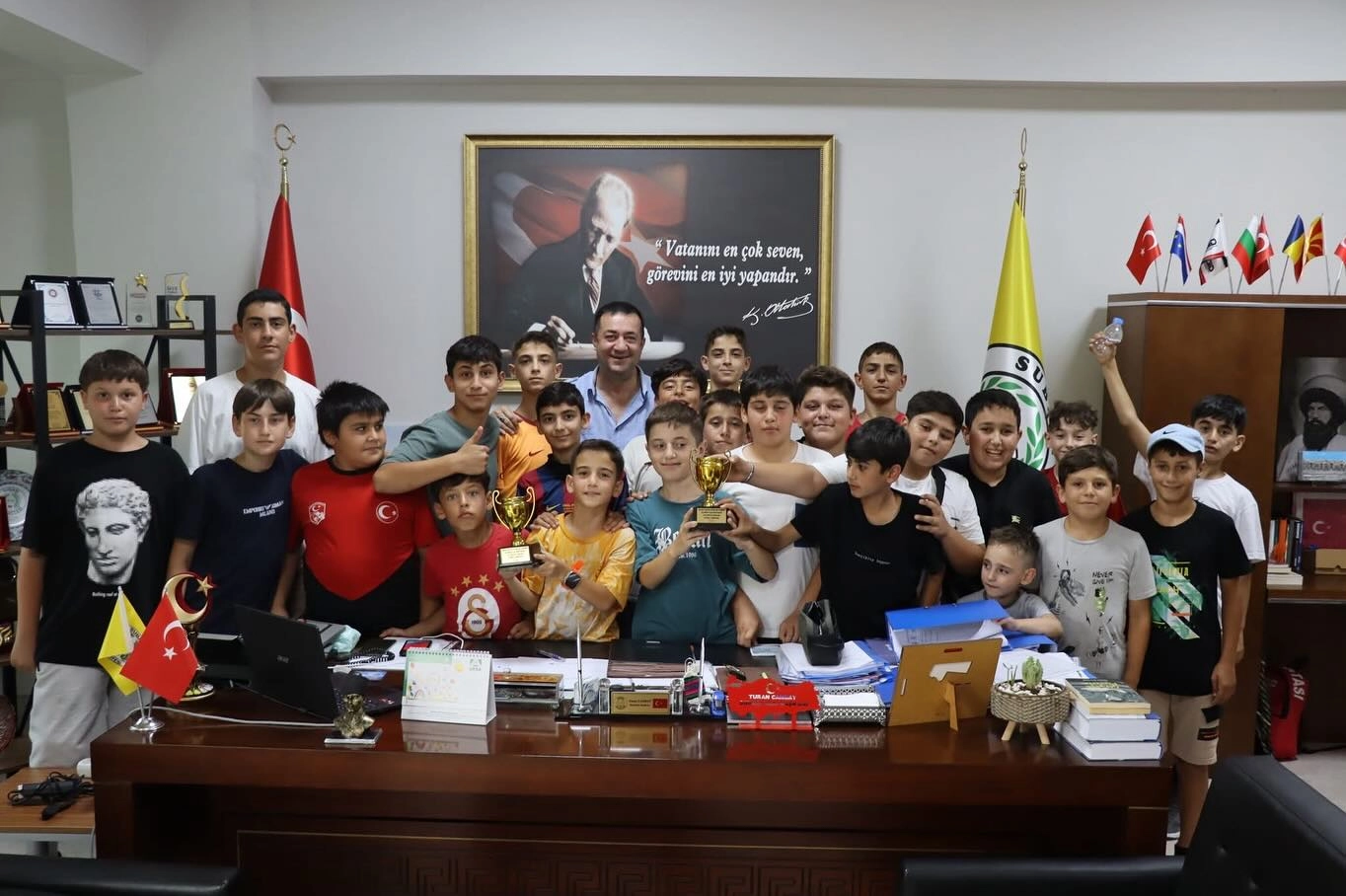 Subaşı Belediyesi Yaz Kur'an Kursu Futbol Turnuvası'nda 1. ve 2. Oldu