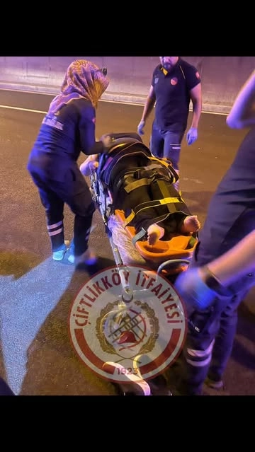 Gebze İzmir Otoyolu'nda Zincirleme Kaza: İtfaiye Hızlı Müdahale Etti