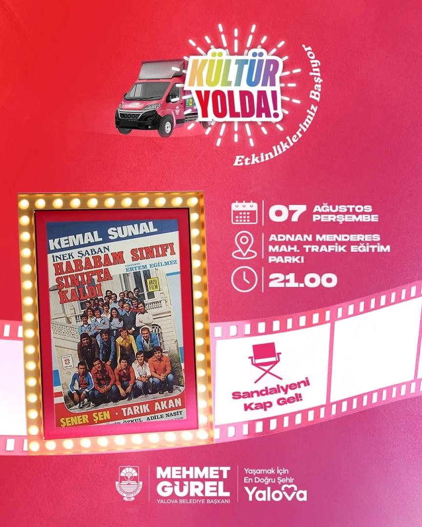 Yalova'da Ücretsiz Hababam Sınıfı Sinema Gecesi | 7 Ağustos