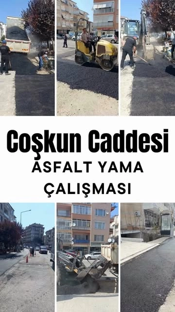 Çınarcık Coşkun Caddesi Asfalt Onarımı ve Altyapı Çalışmaları