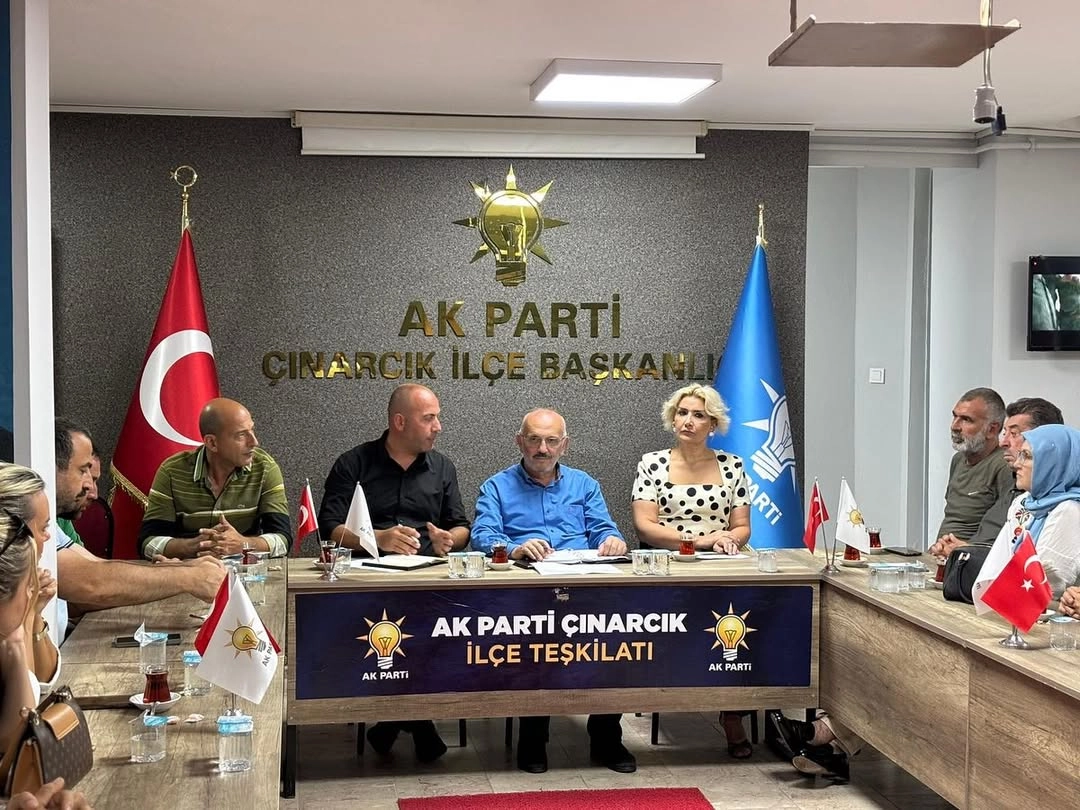 AK Parti Yalova Çınarcık İlçe Danışma Meclisi Toplantısı Yapıldı