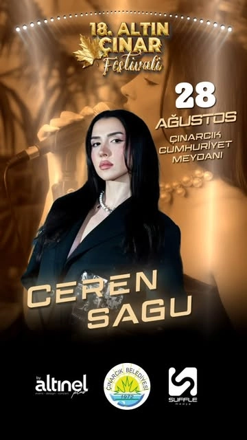 Ceren Sagu 18. Altın Çınar Festivali'nde Büyüledi | Çınarcık