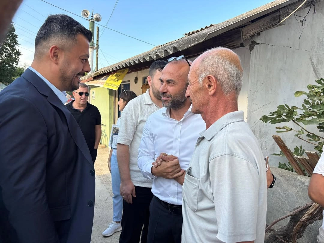 AK Parti Yalova Heyeti Mecidiye Köyü'nde İhtiyaçları Değerlendirdi
