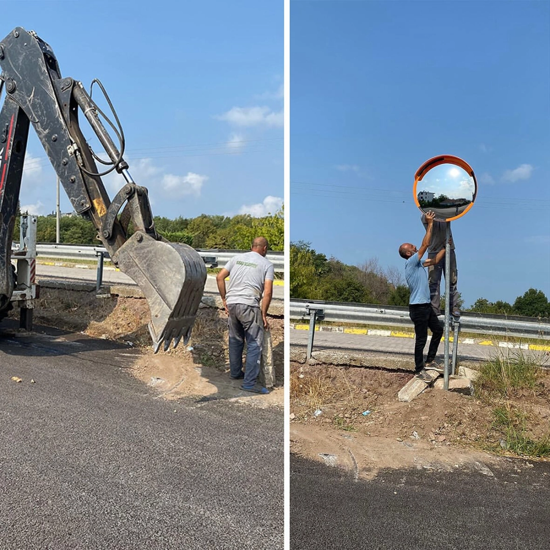 Subaşı Belediyesi Trafik Güvenliği ve Çevre Çalışmalarına Hız Verdi
