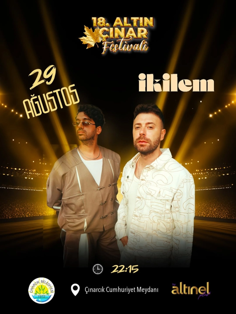 İkilem Grubu Altın Çınar Festivali'nde Bu Akşam Sahne Alıyor