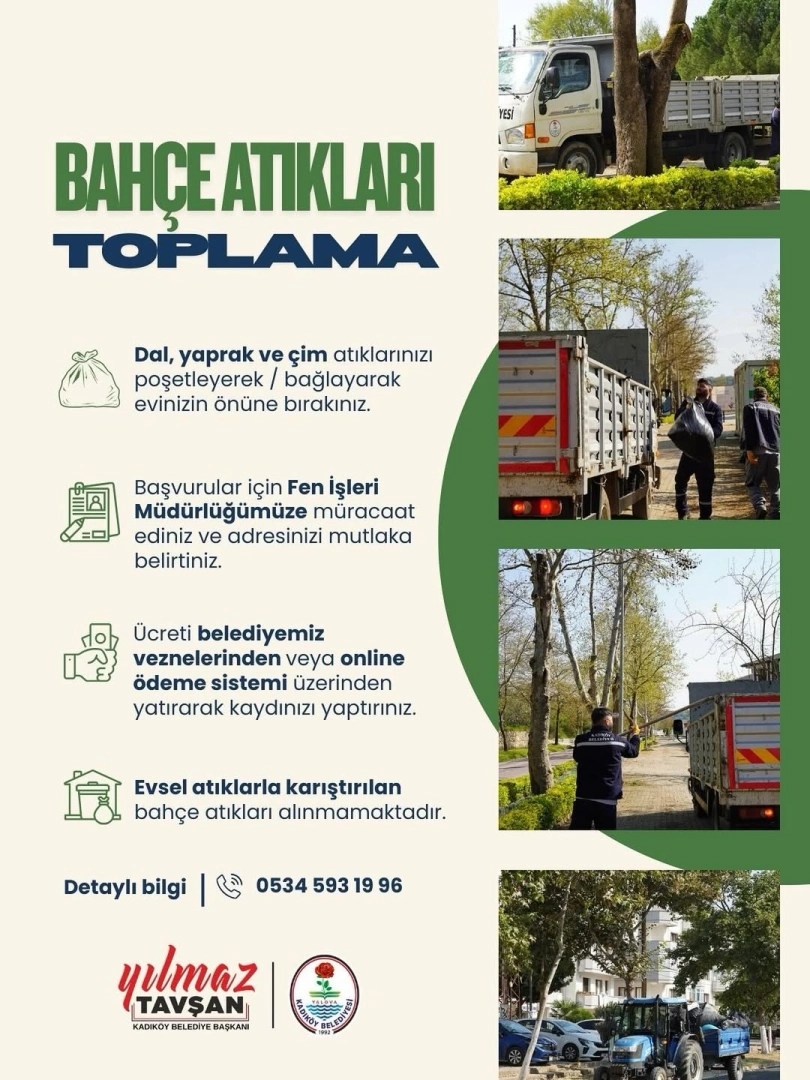 Kadıköy'de Bahçe Atıkları Toplama Hizmeti Başladı - Nasıl Başvurulur?