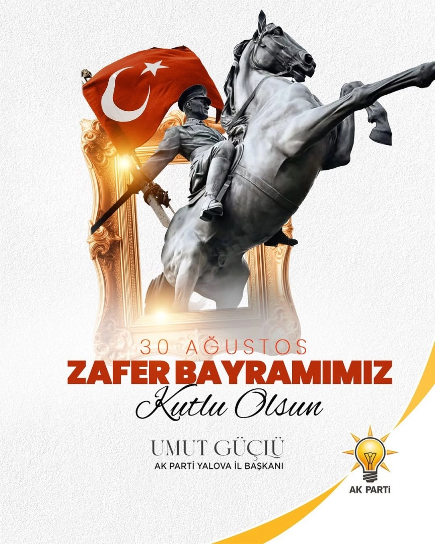 Yalova'da 30 Ağustos Zafer Bayramı Coşkuyla Kutlandı | Törenler ve Etkinlikler