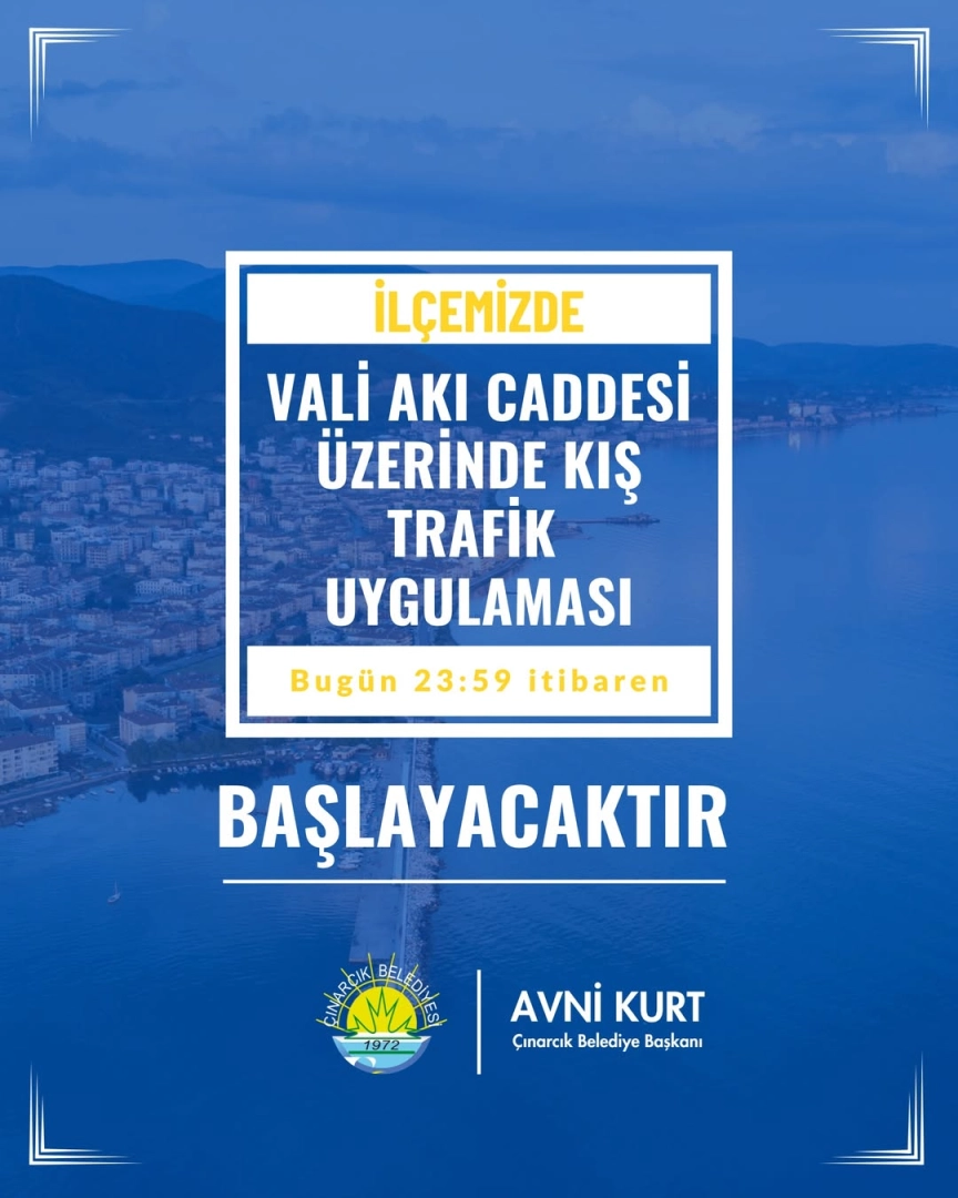 Çınarcık'ta Trafik Uygulaması Başlıyor: Okul Dönemi Önlemleri
