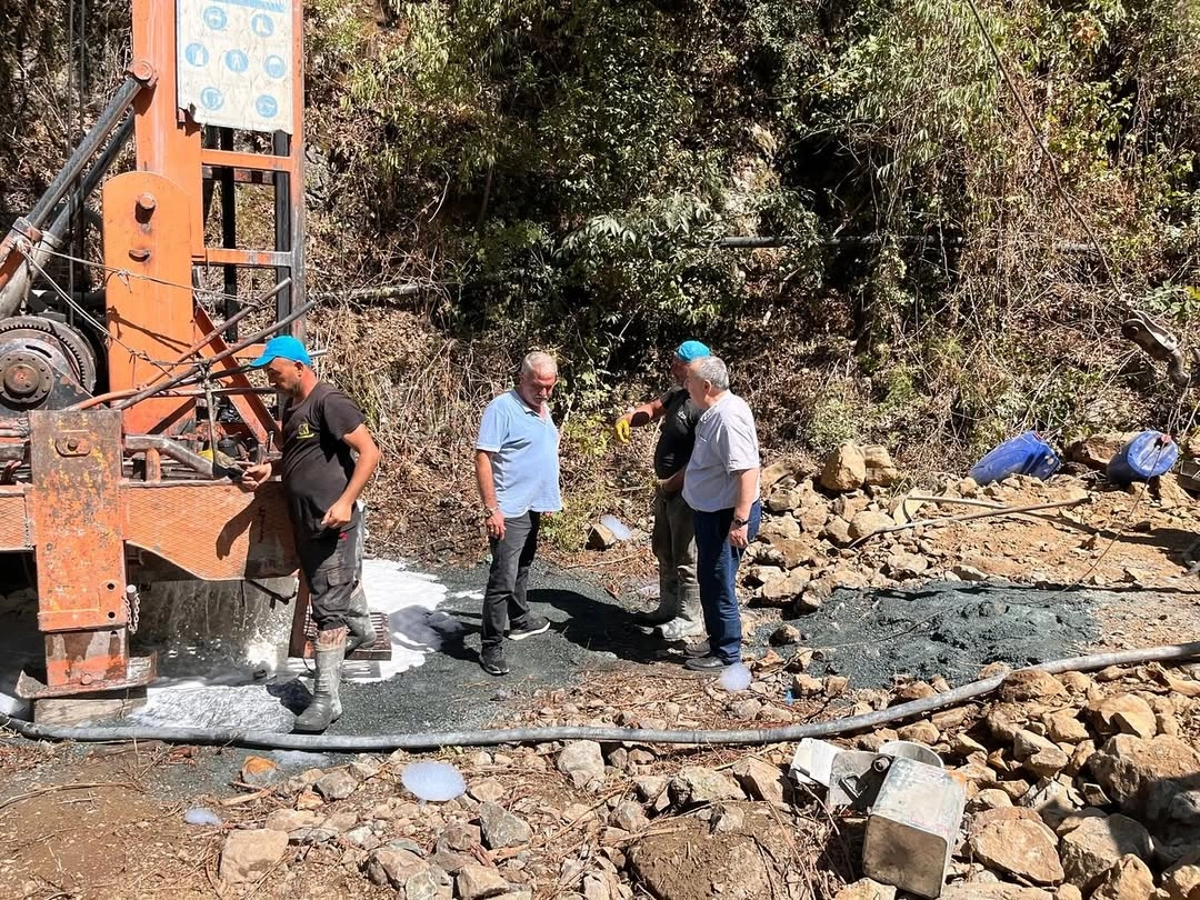 Teşvikiye Belediyesi İçme Suyu Sondaj Çalışmaları Başladı