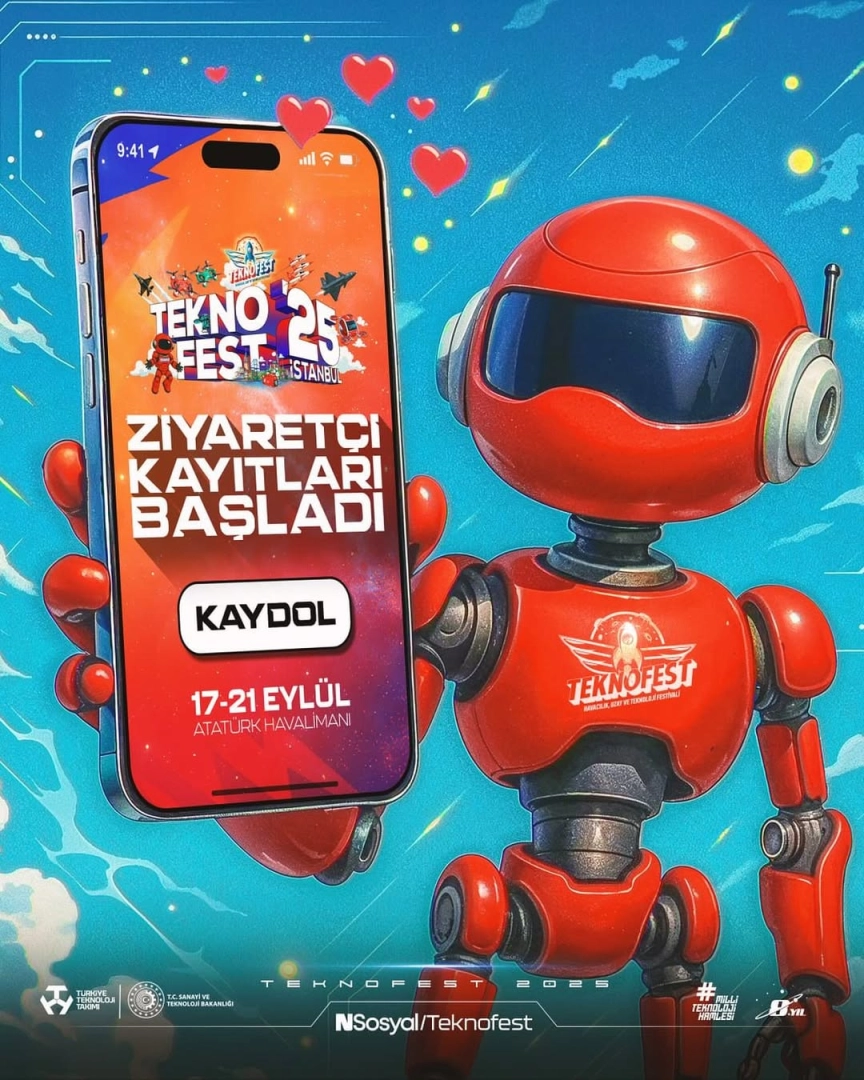 TEKNOFEST İstanbul 2026 Ziyaretçi Kayıtları Başladı - Nasıl Kayıt Olunur?
