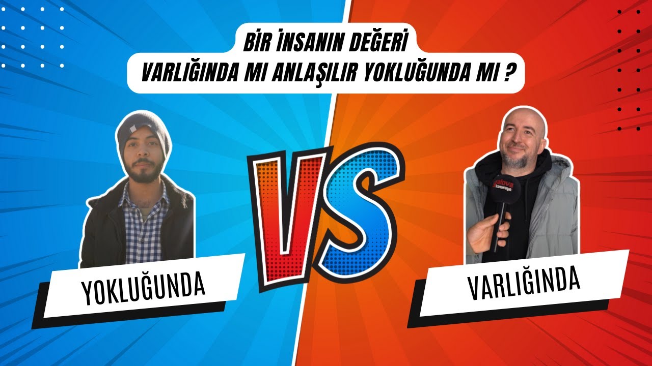 Yalova Sokaklarında 'İnsanın Değeri' İkilemi: Varlık ve Yokluk Arasındaki İnce Çizgi
