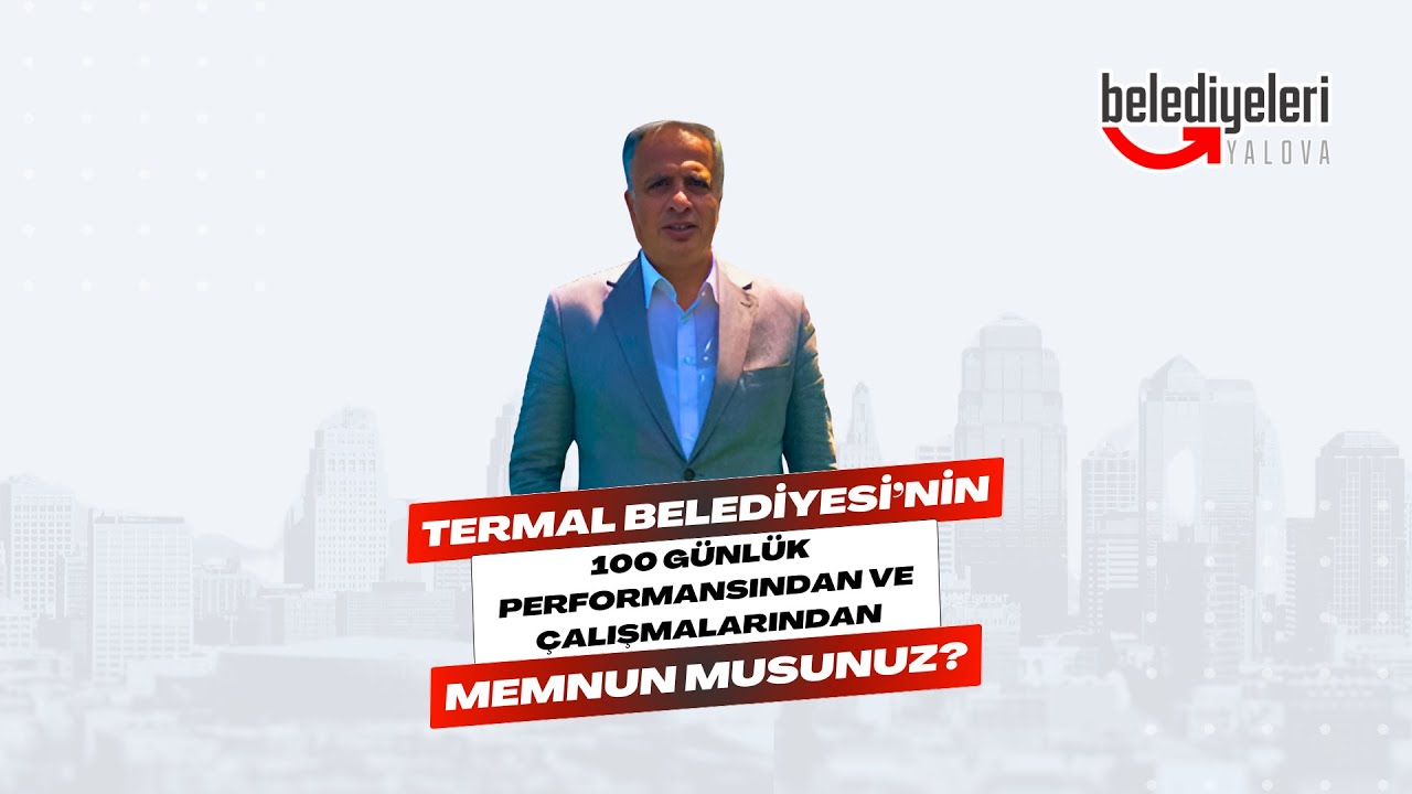 Termal'de 100 günlük belediye mesaisi vatandaşı ikiye böldü: Kimi 