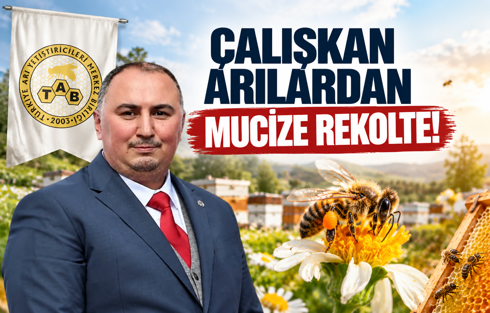 Çalışkan Arılardan Mucize Rekolte!