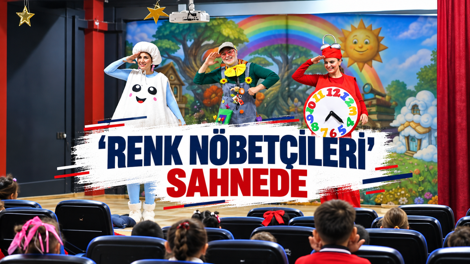 ‘RENK NÖBETÇİLERİ’ SAHNEDE